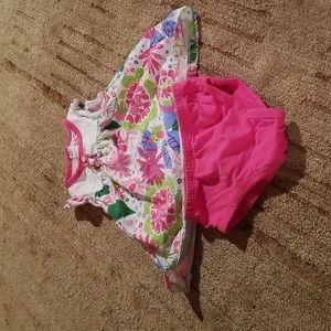 Truly scrumptious dress with bottom size 6m